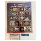 Ten Decades of 20th Century Coins