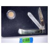 Indian Head - Coin and Knife