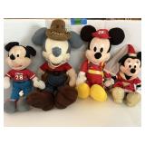 Assorted Mickey Plush