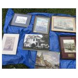 (7) Pictures and Paintings on Canvas