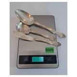 (3) Silver Serving Pieces - 17 grams