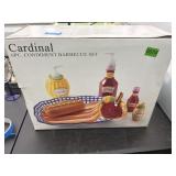 Six Piece Condiment BBQ Set