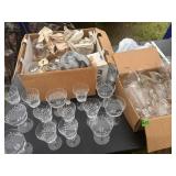 Large Lot Glass and Crystal , Includes Mikasa