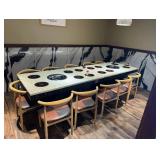 Pair of Cenhot Commercial Korean grill tables
