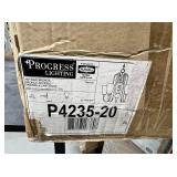 Progress Lighting bronze chandelier