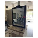 Mirror approximately 2 1/2ï¿½ x 3ï¿½