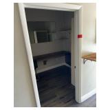 Contents of entire room, including mirror, etc