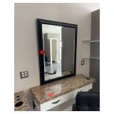 Mirror approximately 3ï¿½ x 2 1/2ï¿½