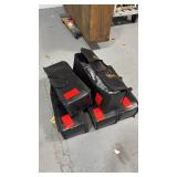 (5) Sharawy Hookah rigs with carrying cases