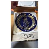 Statue of Liberty commemorative plate