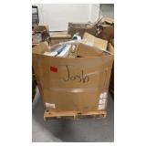 Gaylord/pallet box of assorted return goods