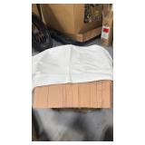 Box of assorted hotel linens