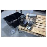 assorted blenders, mixers and more
