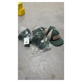 5 hats including grogu and Ibig