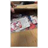 Approx 150 tickease bandanas blue