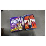 4 Wheaties boxes empty
