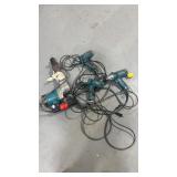 (4)makita drills untested please inspect