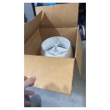 (8)hotel lampshades, shades only