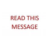 Please read this message