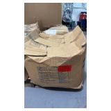 Box of assorted hotel linens see photos for