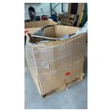 Gaylord/pallet box of assorted return goods