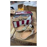 3 womens sandals, assorted brands