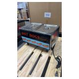 Hot dog steamer TS ï¿½ 9999 used untested