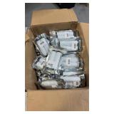 (25) white grips lock on tape wrap