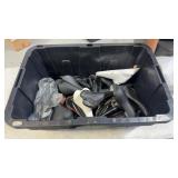 (19) assorted bike seats/saddles assorted