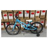 Trek kids bike blue used untested flat tire