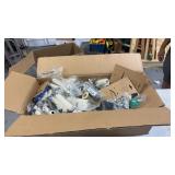 Large box of assorted grips over 75 pairs