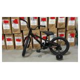 Loco cycles boys 16' black and red bike used good