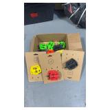 (10) assorted bike pedals