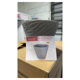 (3) Vigoro Tremont leaf medium light gray