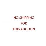 No shipping for this auction.