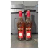 (2) Martini & Rossi Rosato Vermouth 750ml