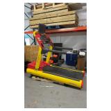 Retro Fitness life fitness treadmill with screen
