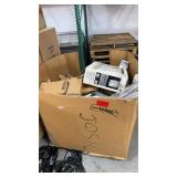Gaylord/pallet box of assorted return goods