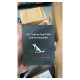 (15) Unbranded LED Flashing Dog Collar USB