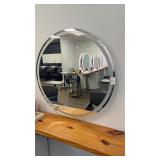Round mirror with integrated light approx. 30'
