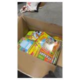 Box of Trend educational supplies assorted