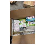 Box of Trend educational supplies assorted