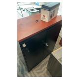 (2) Global Industries Black Metal Storage