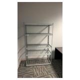 (3) Metal Boltless Shelving Units with Wire Deck