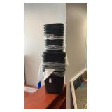 (26) Rubbermaid Black Plastic Wastebaskets/Trash
