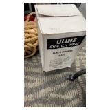 Uline Black Opaque Stretch Wrap, S-353