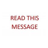 Please read this message