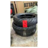 (3) CST 120/80-14 M/C 58S Tubeless Motorcycle