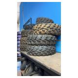 (12) Used ATV/UTV Off-Road Tires, Mixed Sizes,