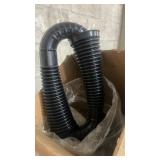 (2) Flexible Corrugated Air Intake Hose / Duct